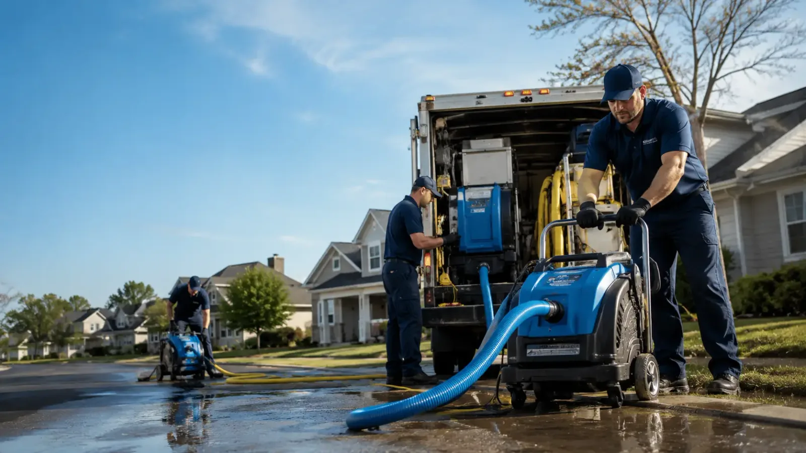 Flood Damage Cleanup in Eighty Four, PA